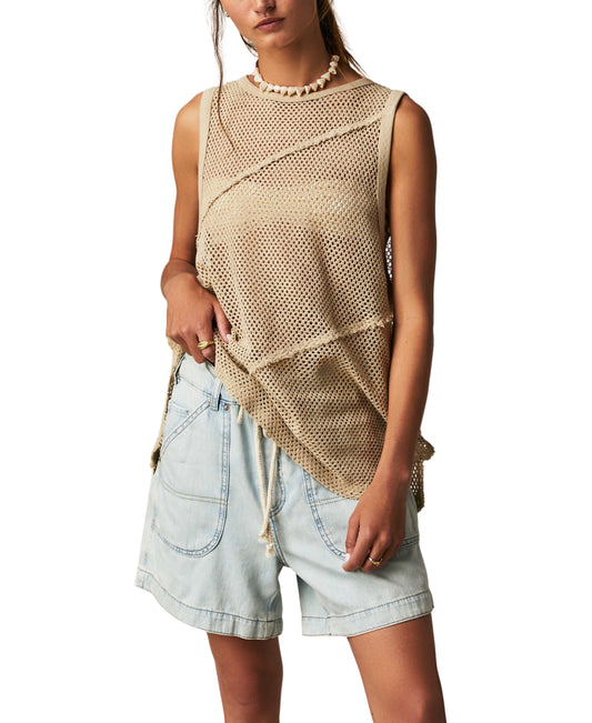 Free People Shore Side Muscle Tank