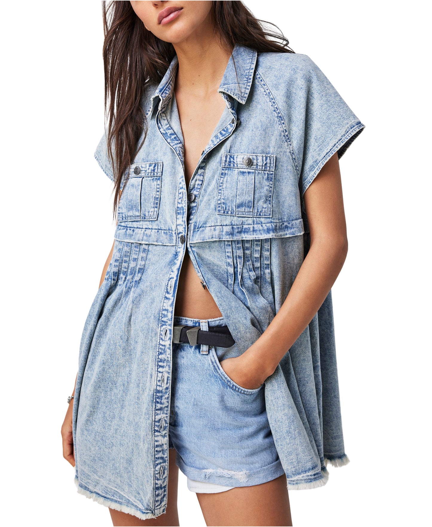 Free People Ronnie Denim Dress