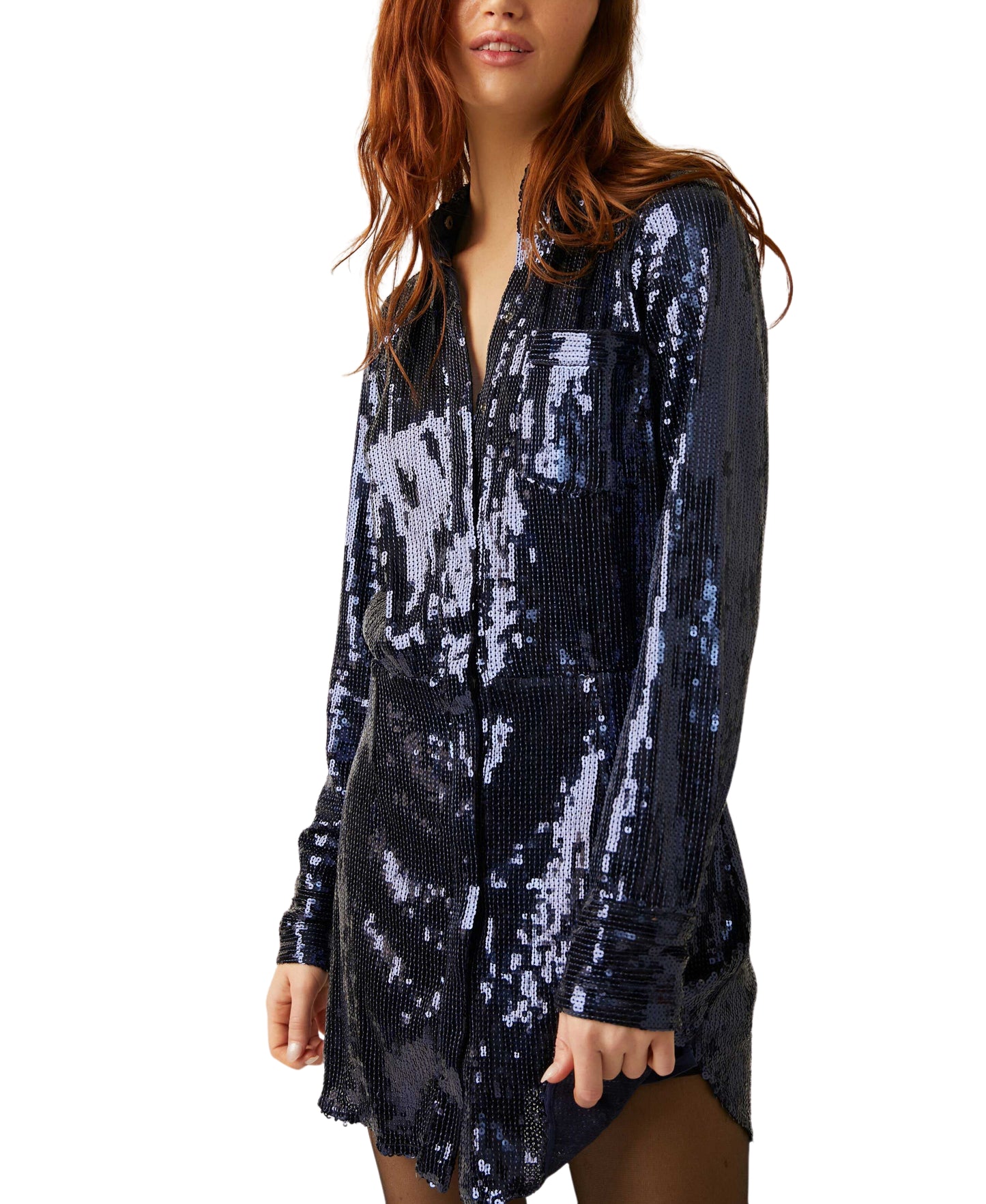 Free People Sophie Sequin Mini Dress