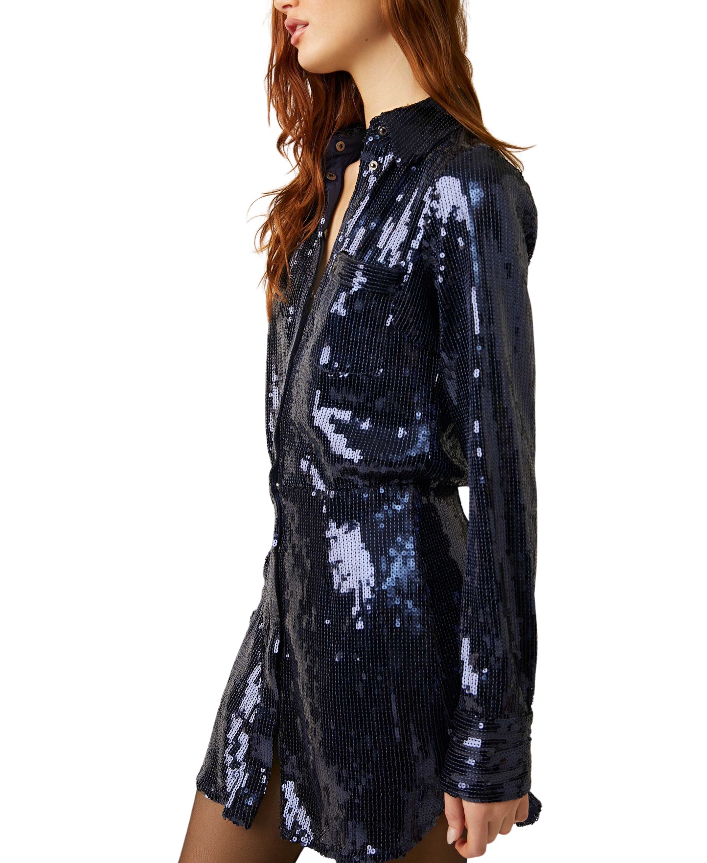 Free People Sophie Sequin Mini Dress