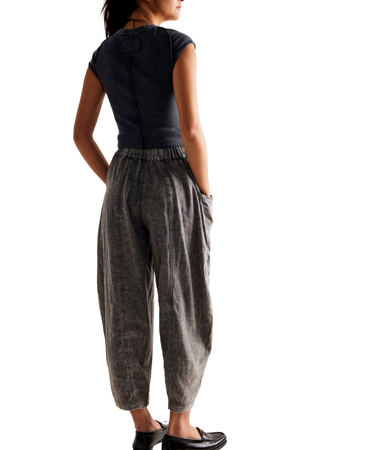 Free People High Road Pull On Barrel Pant