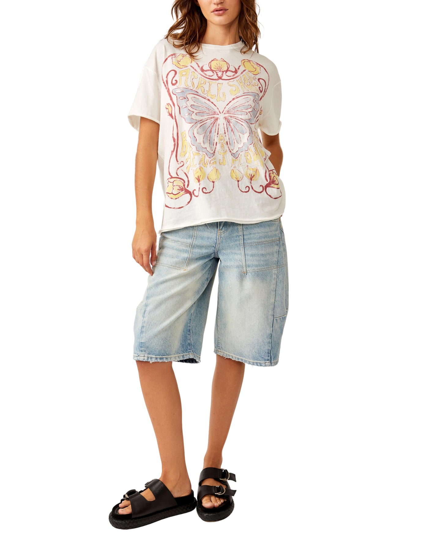 FREE PEOPLE SPRING SHOWERS TEE