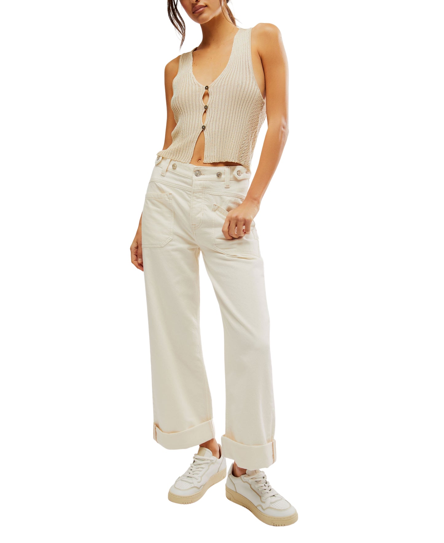 Free People Palmer Cuffed Jean