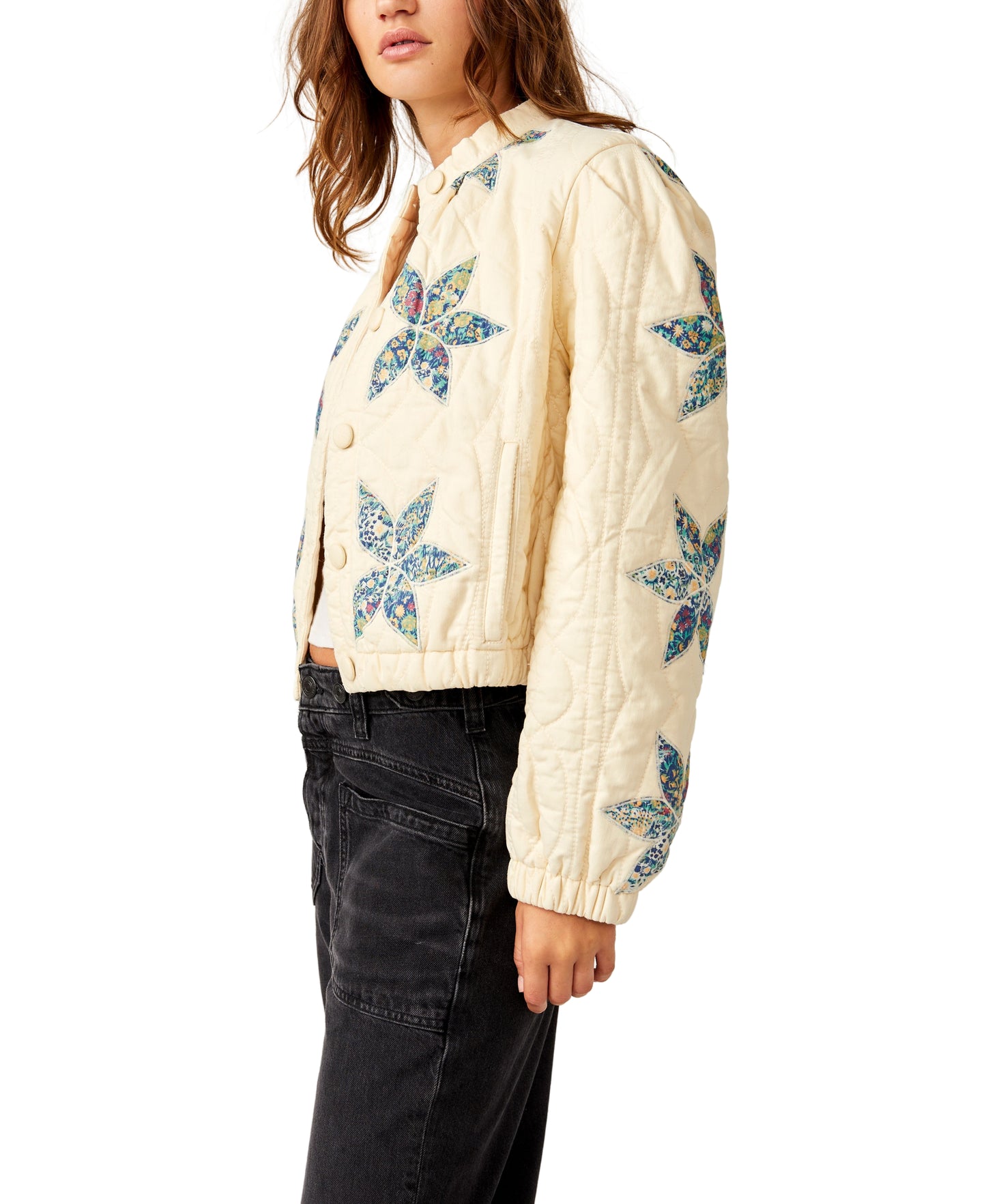 Free People Quinn Quilted Jacket