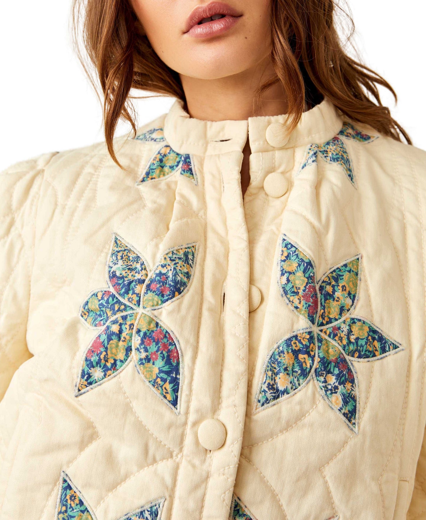 Free People Quinn Quilted Jacket