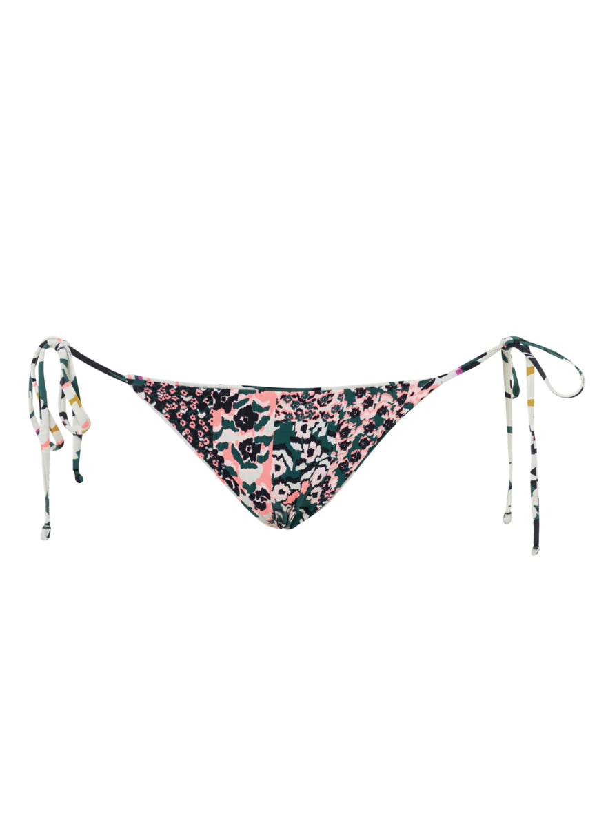 Maaji Tropical Leaves Sunny Tie Side Bikini Bottom