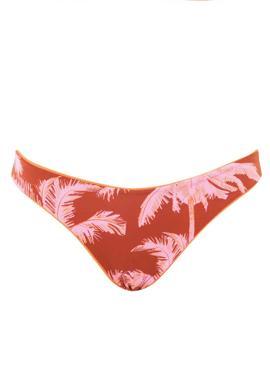 Maaji Vibrant Orange Sublimity Classic Bikini Bottom