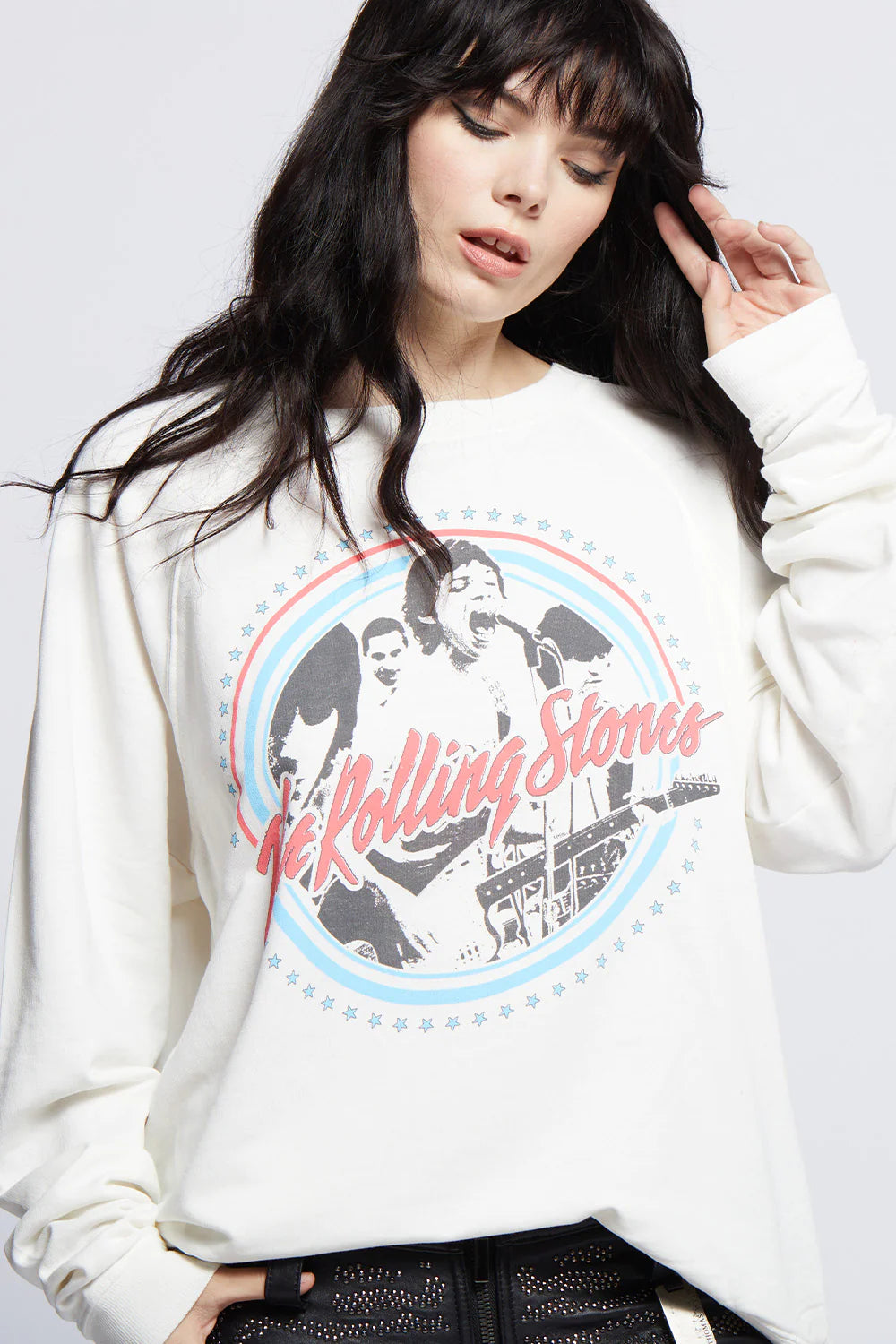 Recycled Karma Rolling Stones Concert Sweatshirt