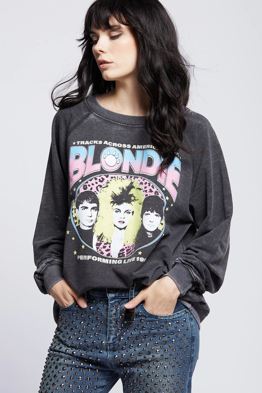 Recycled Karma Blondie Live 1982 Sweatshirt