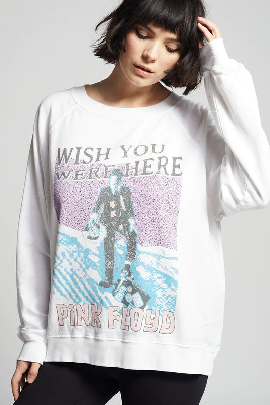 Recycled Karma Pink Floyd Wish You Were Here Sweatshirt