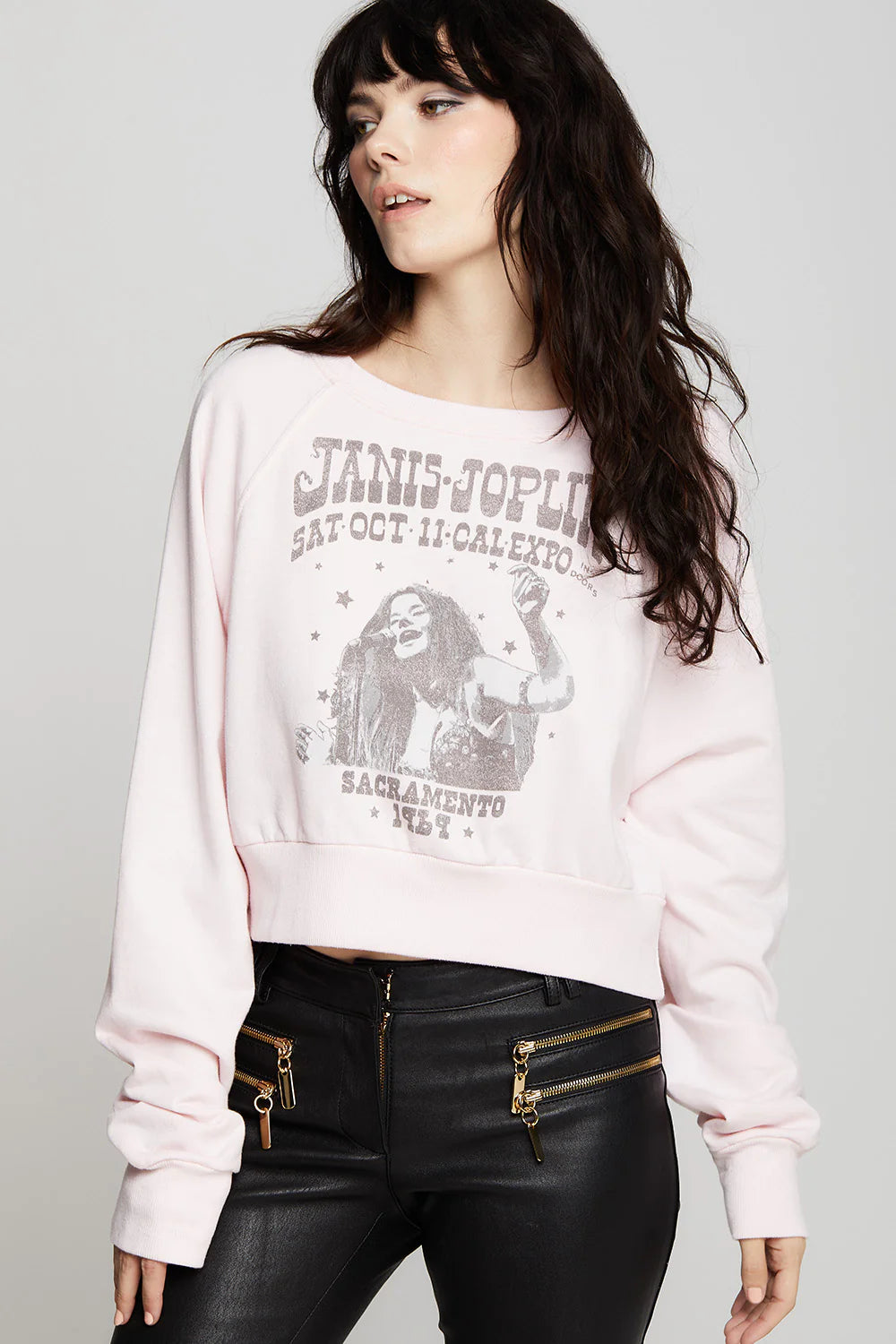 Recycled Karma Janis Joplin Sacramento Sweatshirt