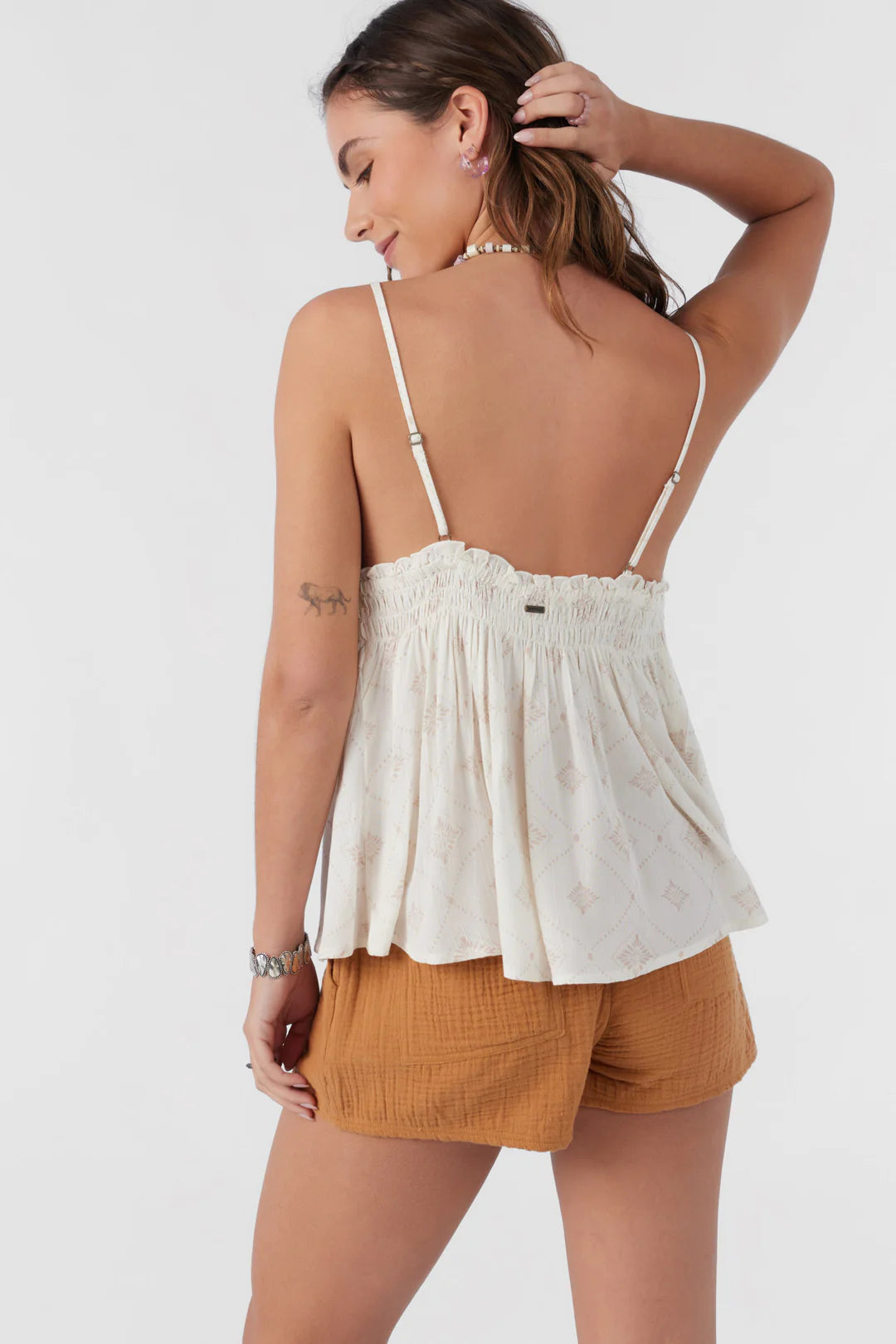 O'Neill Tallie Sabrina Tile Tank Top