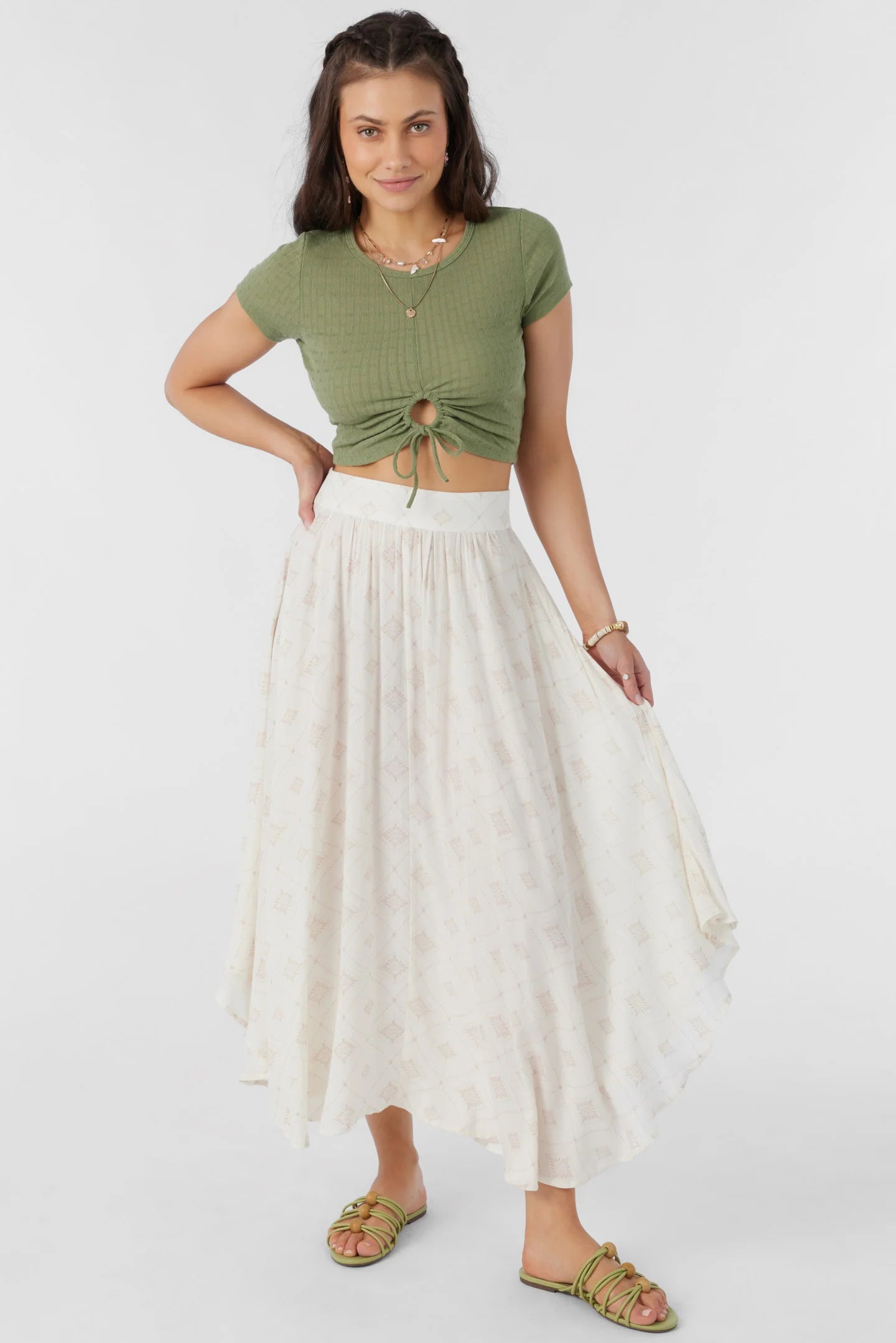 O'Neill Marine Sabrina Tile Maxi Skirt
