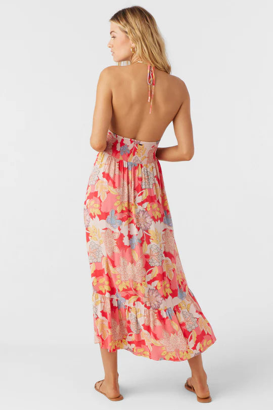 O'Neill Kynlee Antalya Floral Midi Dress