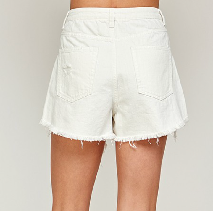 Cambri High Waist Denim Short