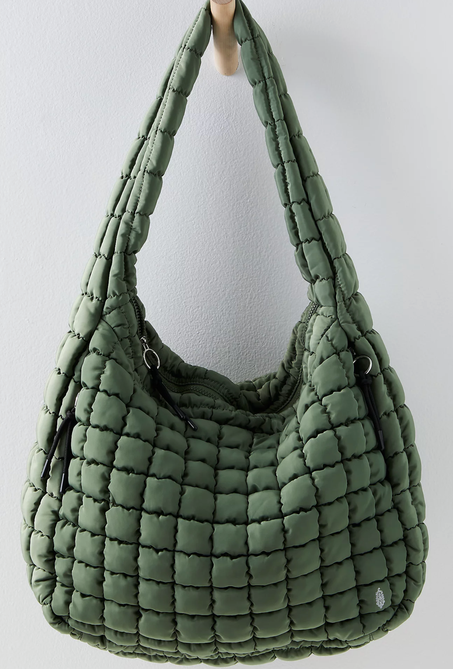 Free people movement quilted carryall washed sage 