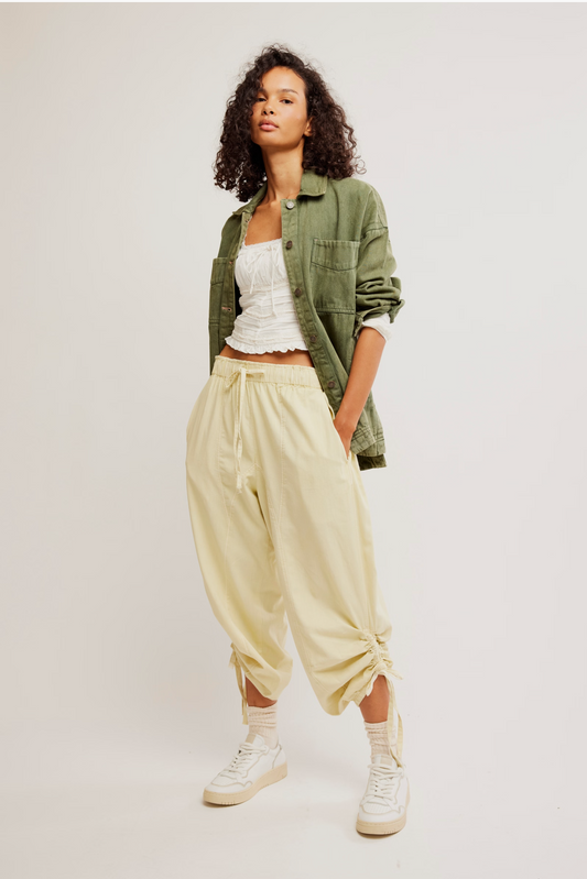 Free People Hadley Poplin Bottoms