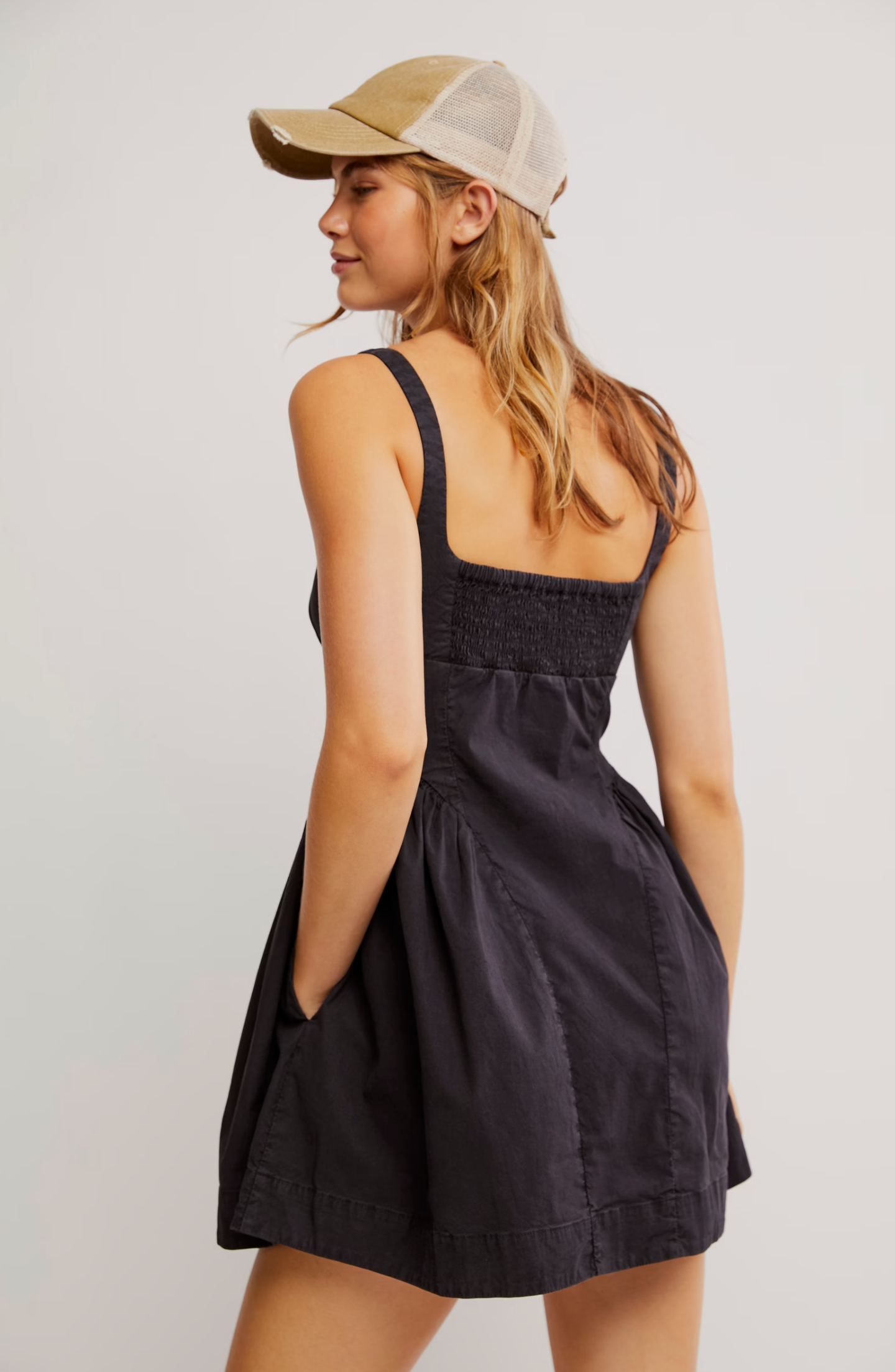 Free People Astrid Oxford Mini Dress