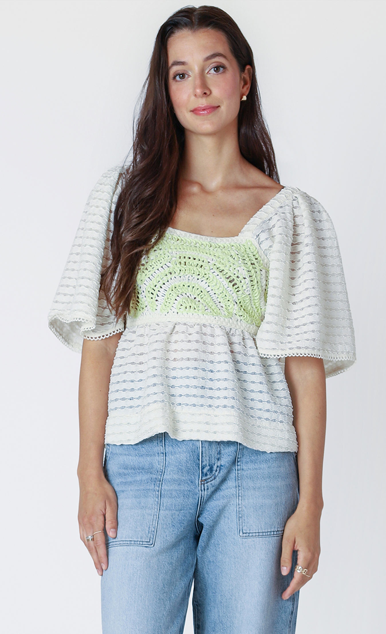 Dex SLV Crochet Top