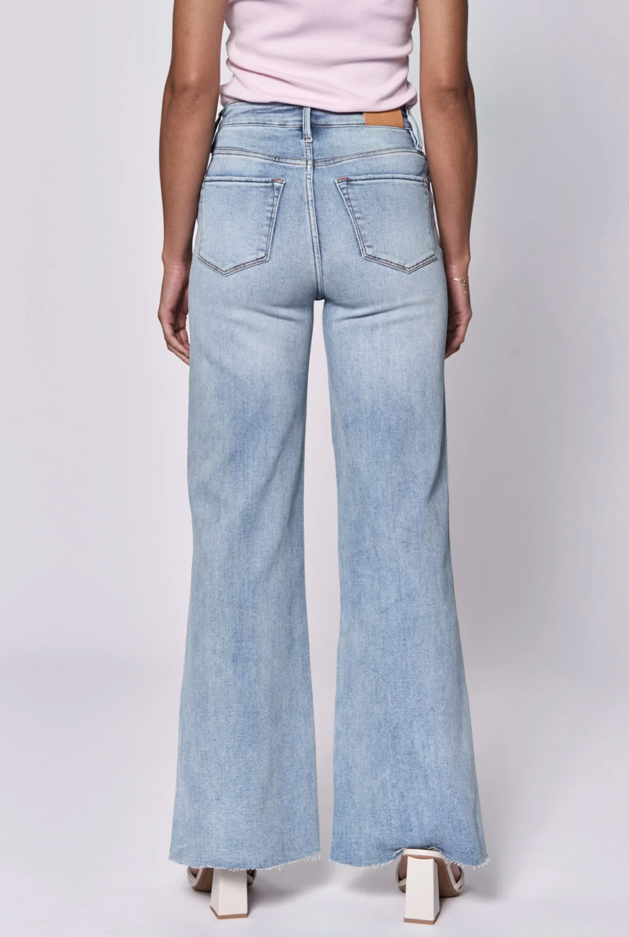 Dear John Fiona High Rise Cut Off Hem Jeans