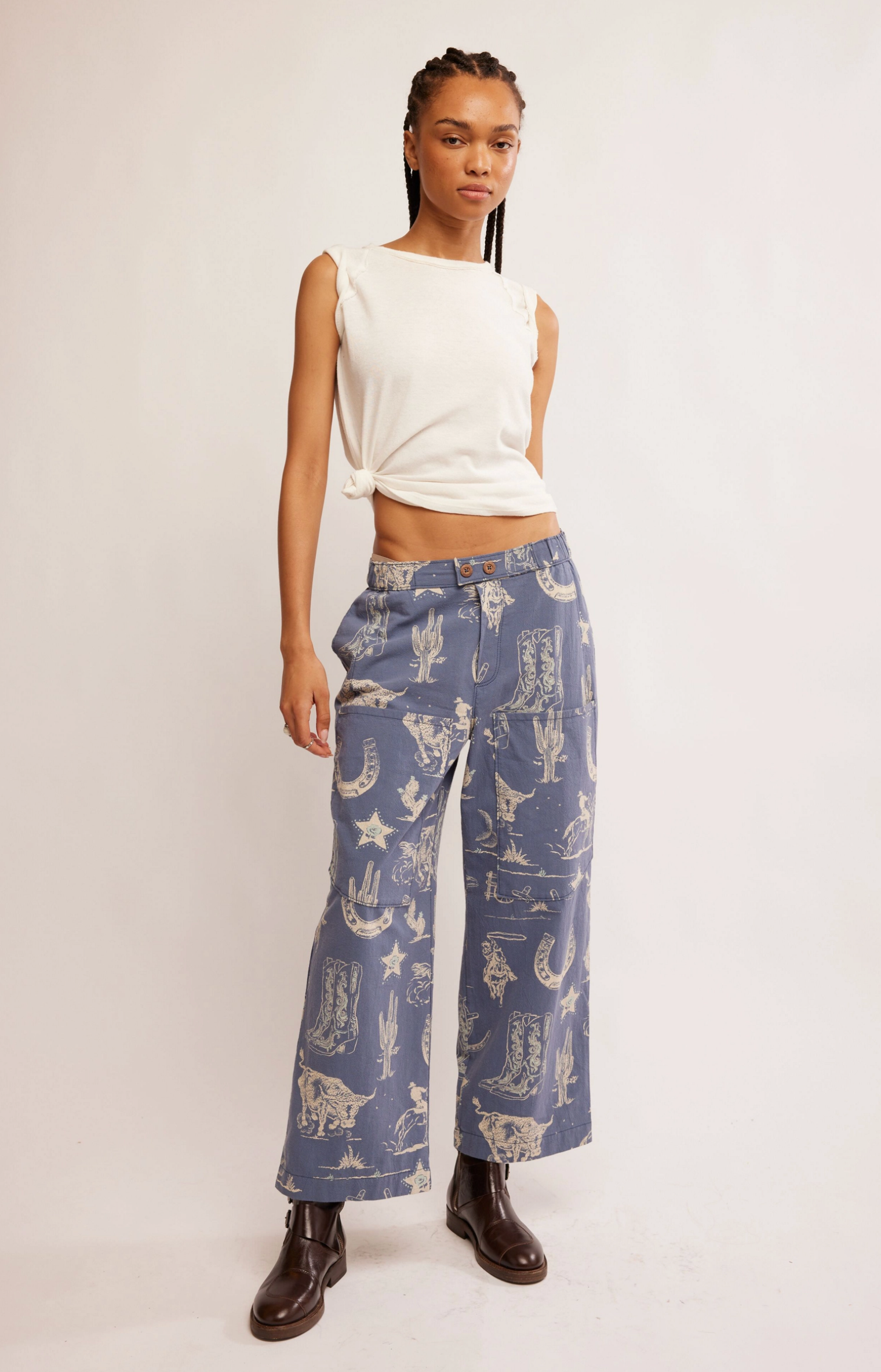 Free People Seaside Pull On Pant