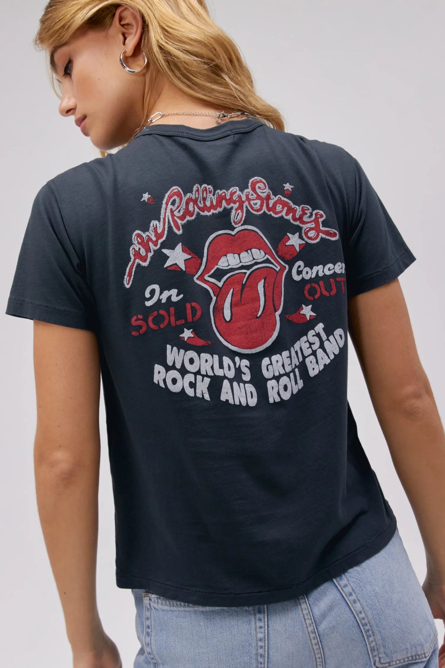 Daydreamer Rolling Stones 78 US Tour Ringer Tee