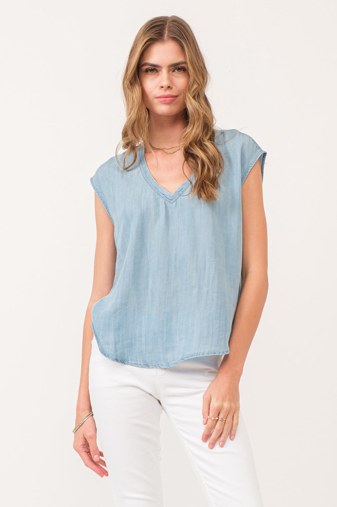 Dear John Yanis V-Neck Top