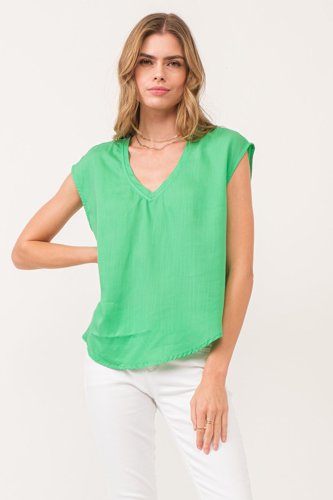 Dear John Yanis V-Neck Top