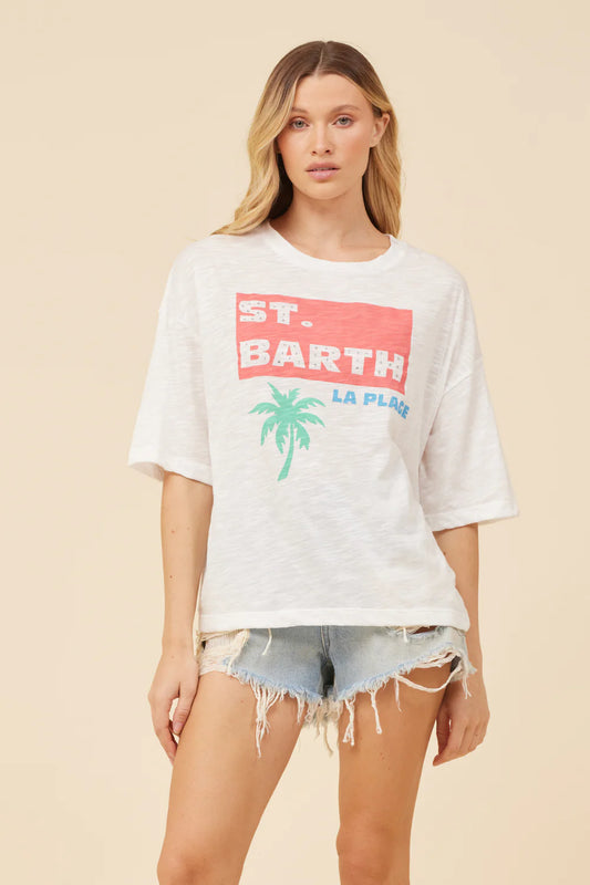 Vintage Havana St. Barth Destination Printed Tee