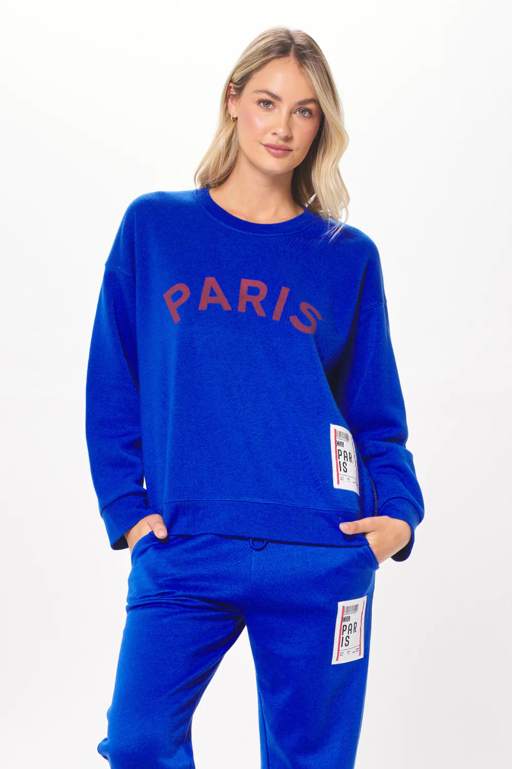 Vintage Havana Paris Boarding Pass Pullover