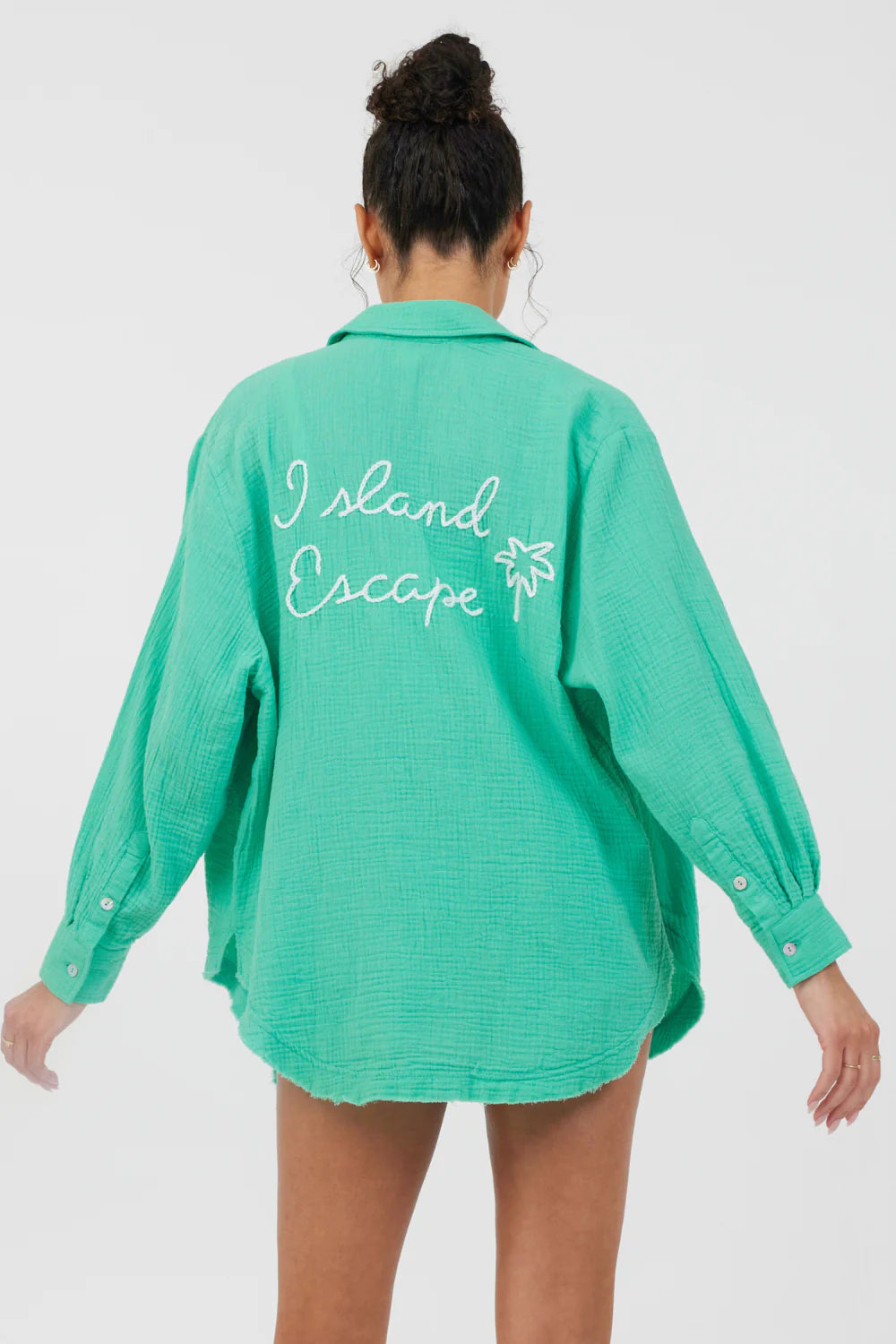 Vintage Havana "Island Escape" Gauze Shirt