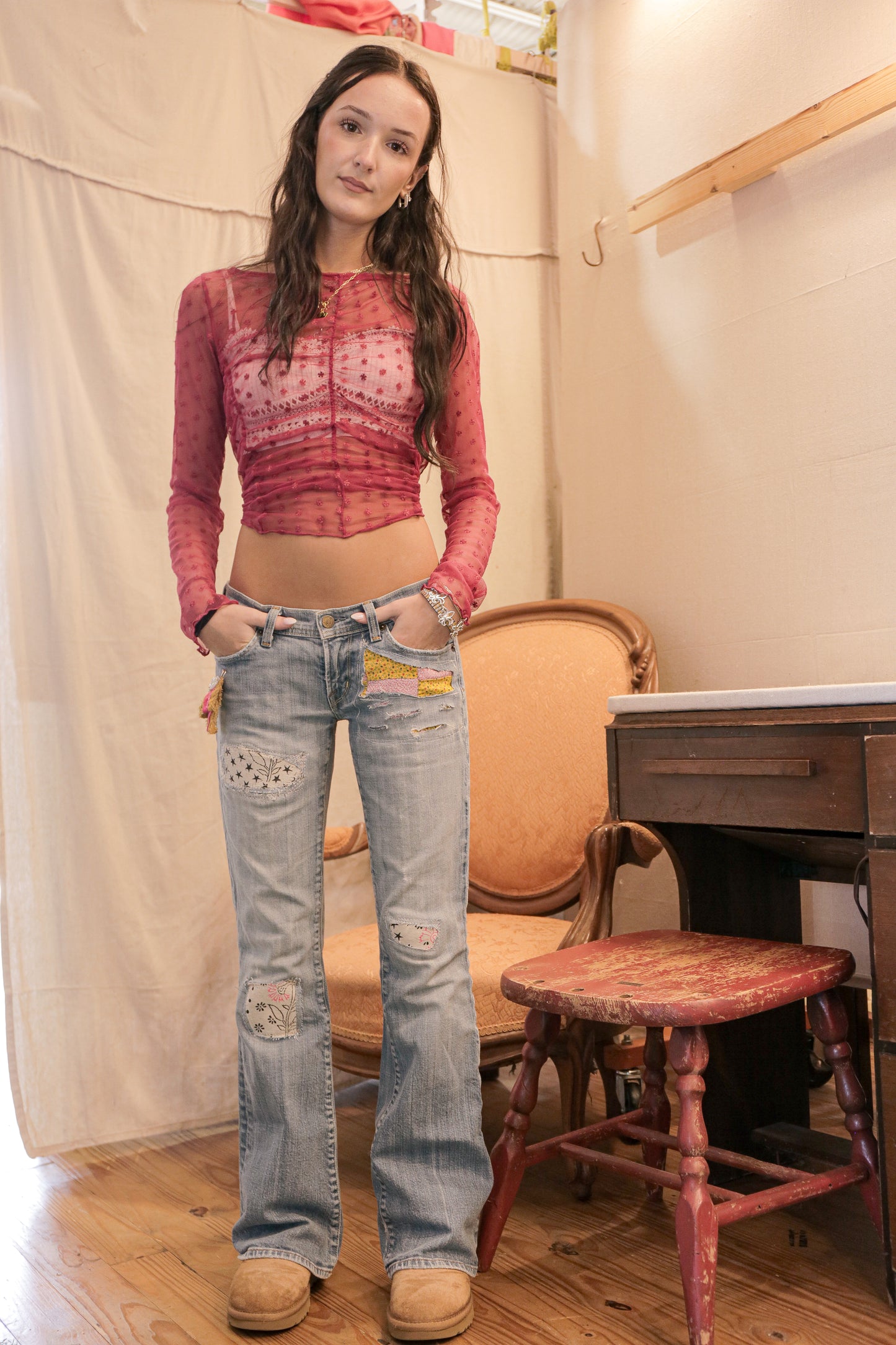 Vintage Citizens Patchwork Jeans | One-of-a-Kind