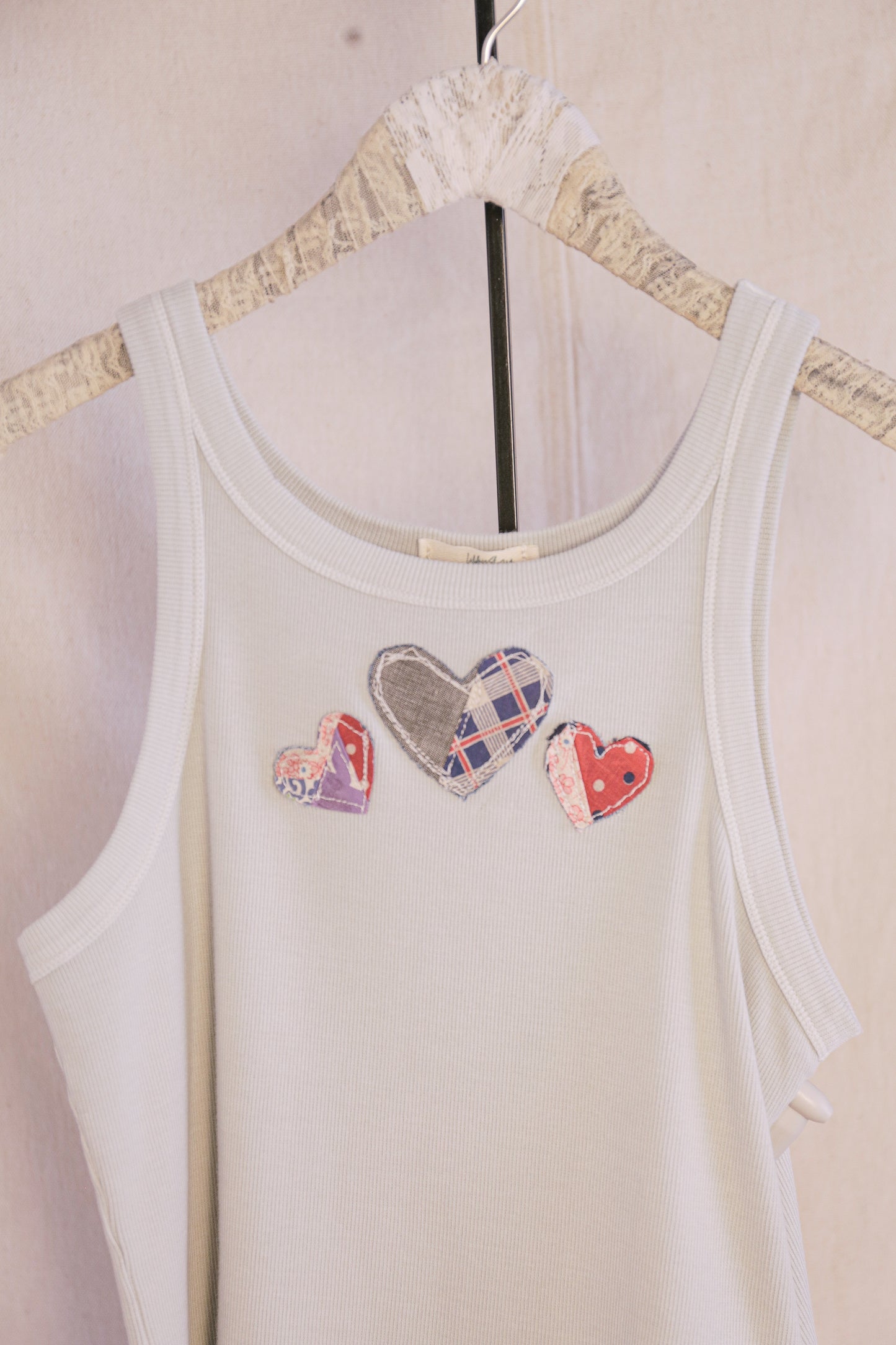 Libby Story x Dear John Triple Heart Tank | One-of-a-Kind