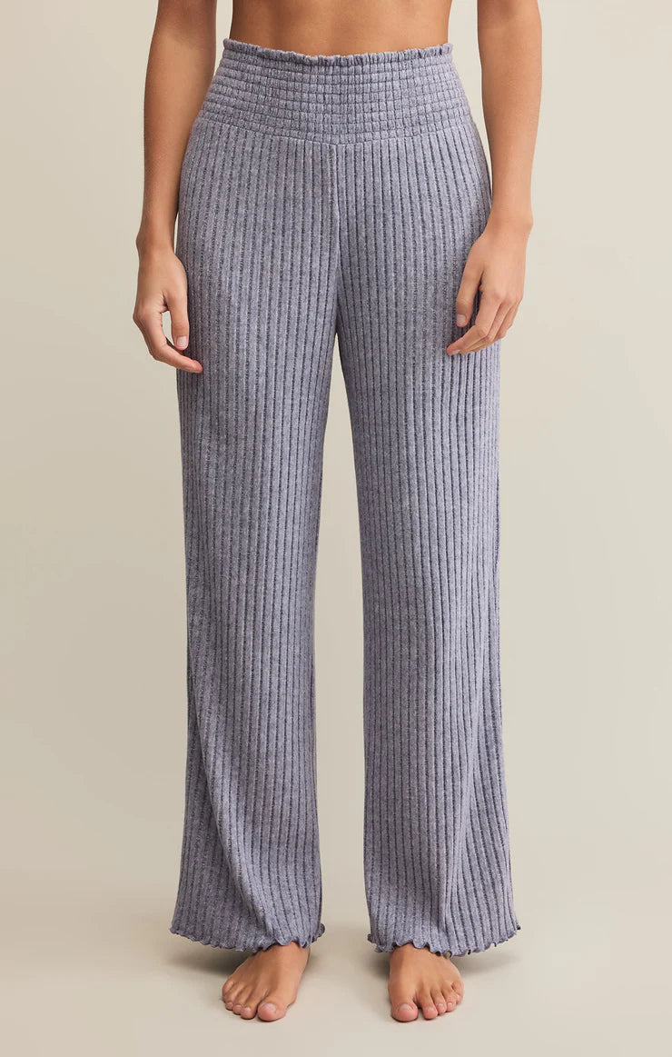 Z Supply Dawn Smocked Rib Pant