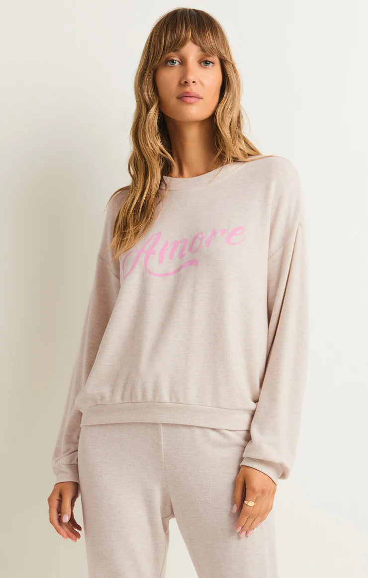 Z Supply Amore Long Sleeve Top