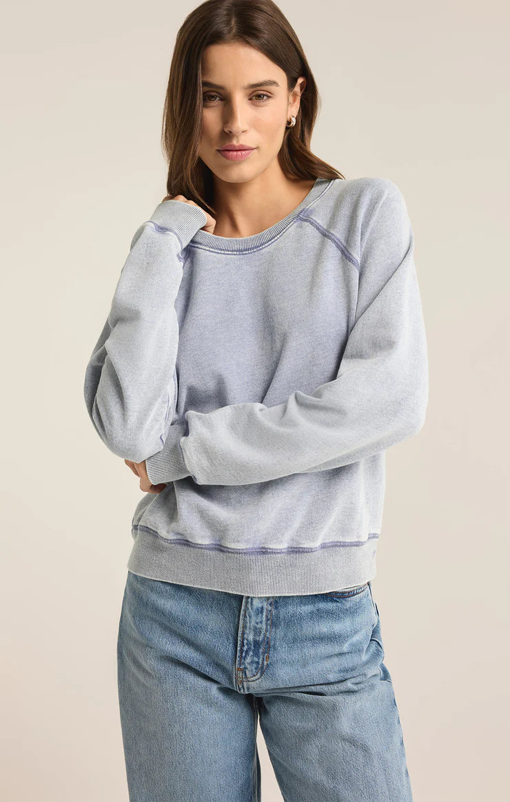 ZSupply Saldana Knit Denim Top