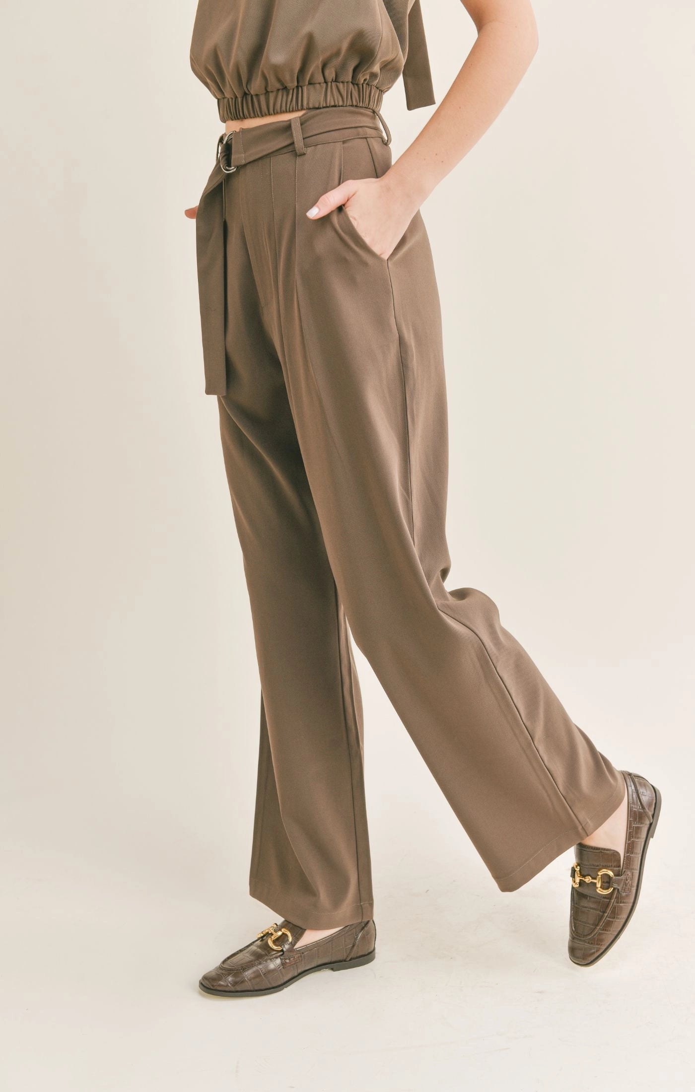 Sage the Label Winona Belted Trouser