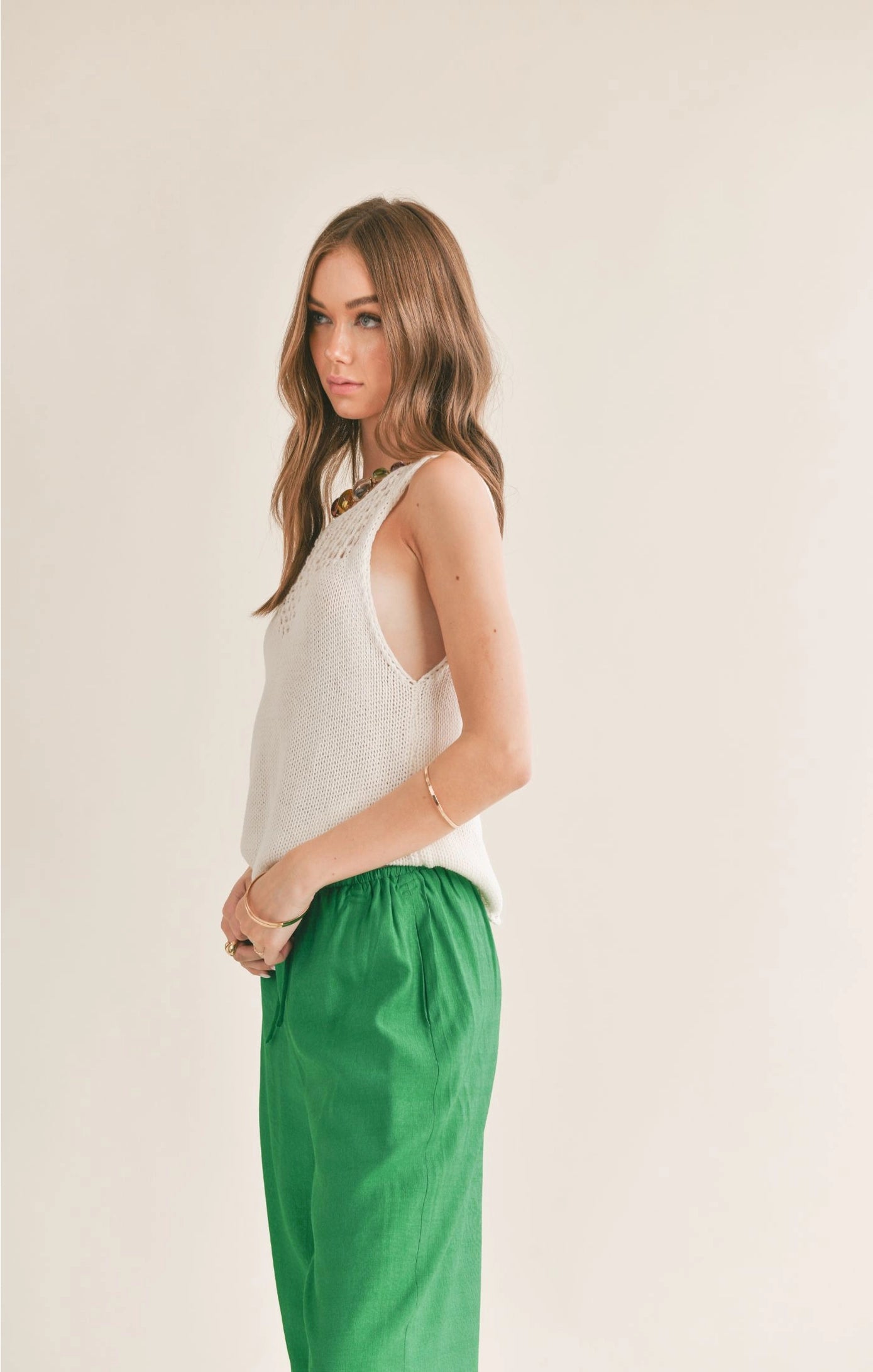 Sage Knit Tank main image 0