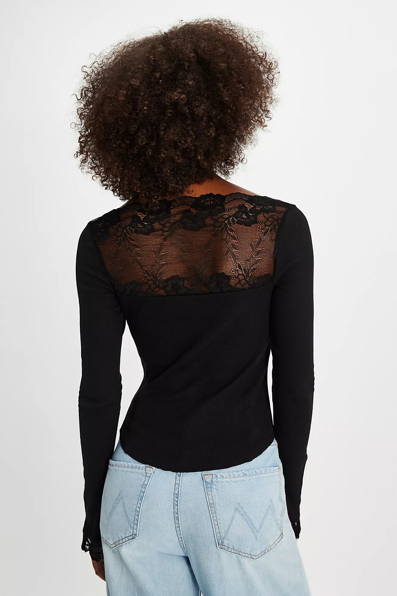 Free People Cuff It Long Sleeve Top