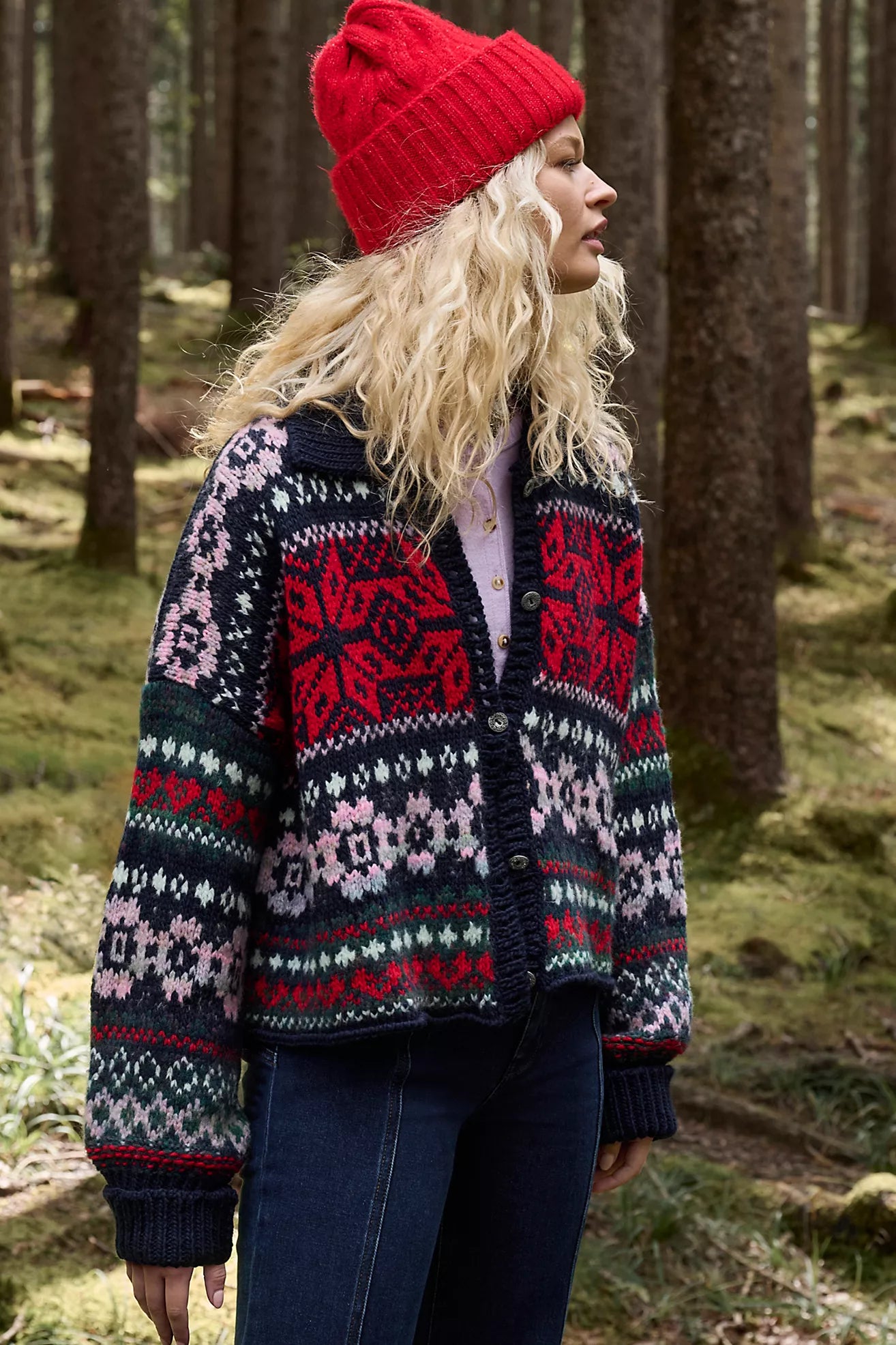 Free People Snow Drift Cardigan