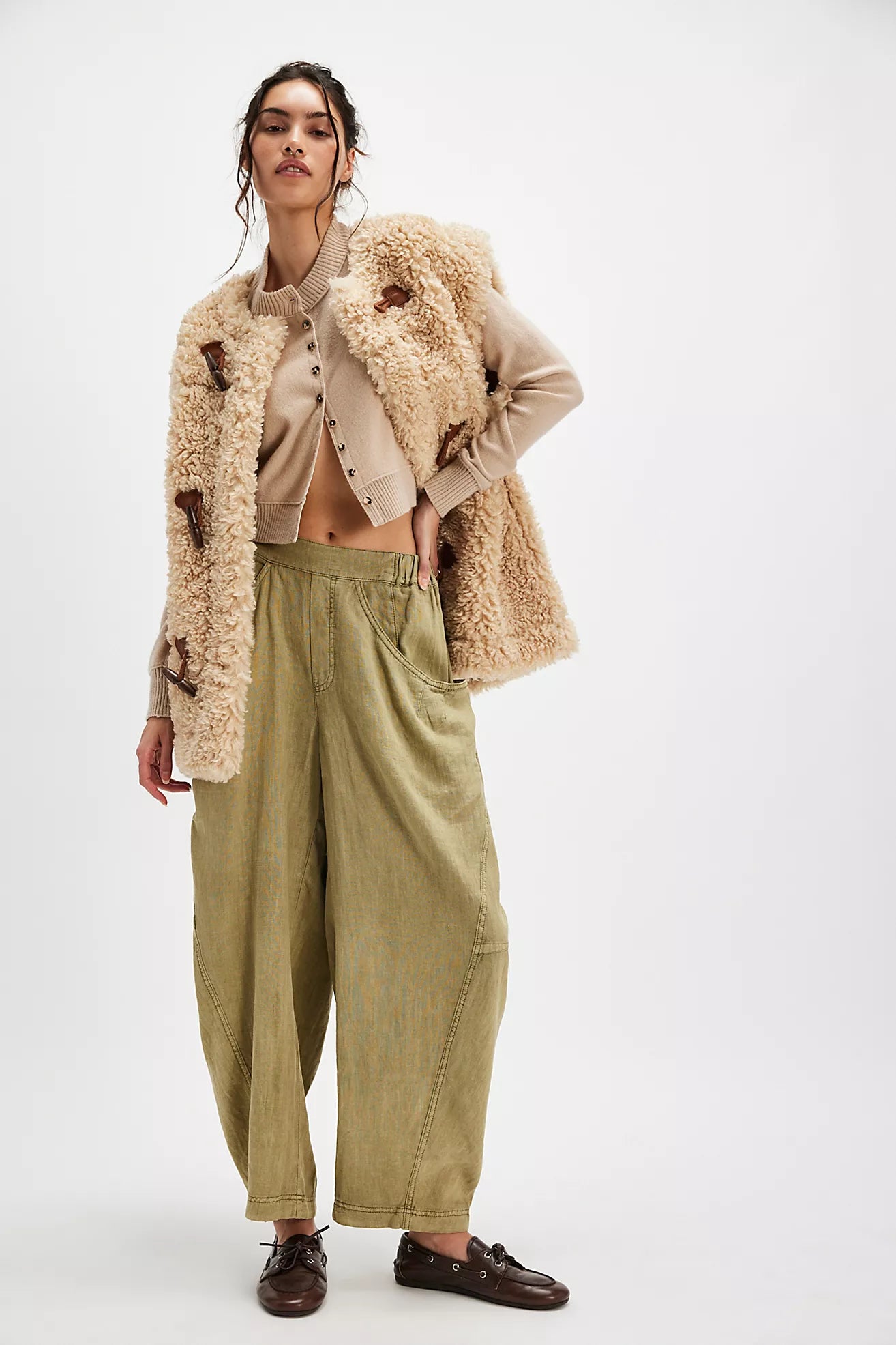 Free People High Road Pull On Barrel Pant