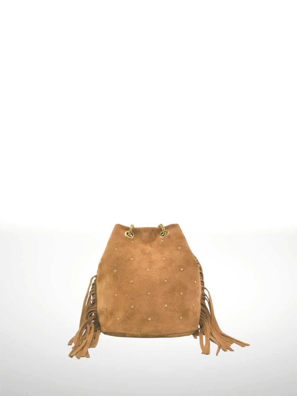 Flora Suede Leather Shoulder Bag