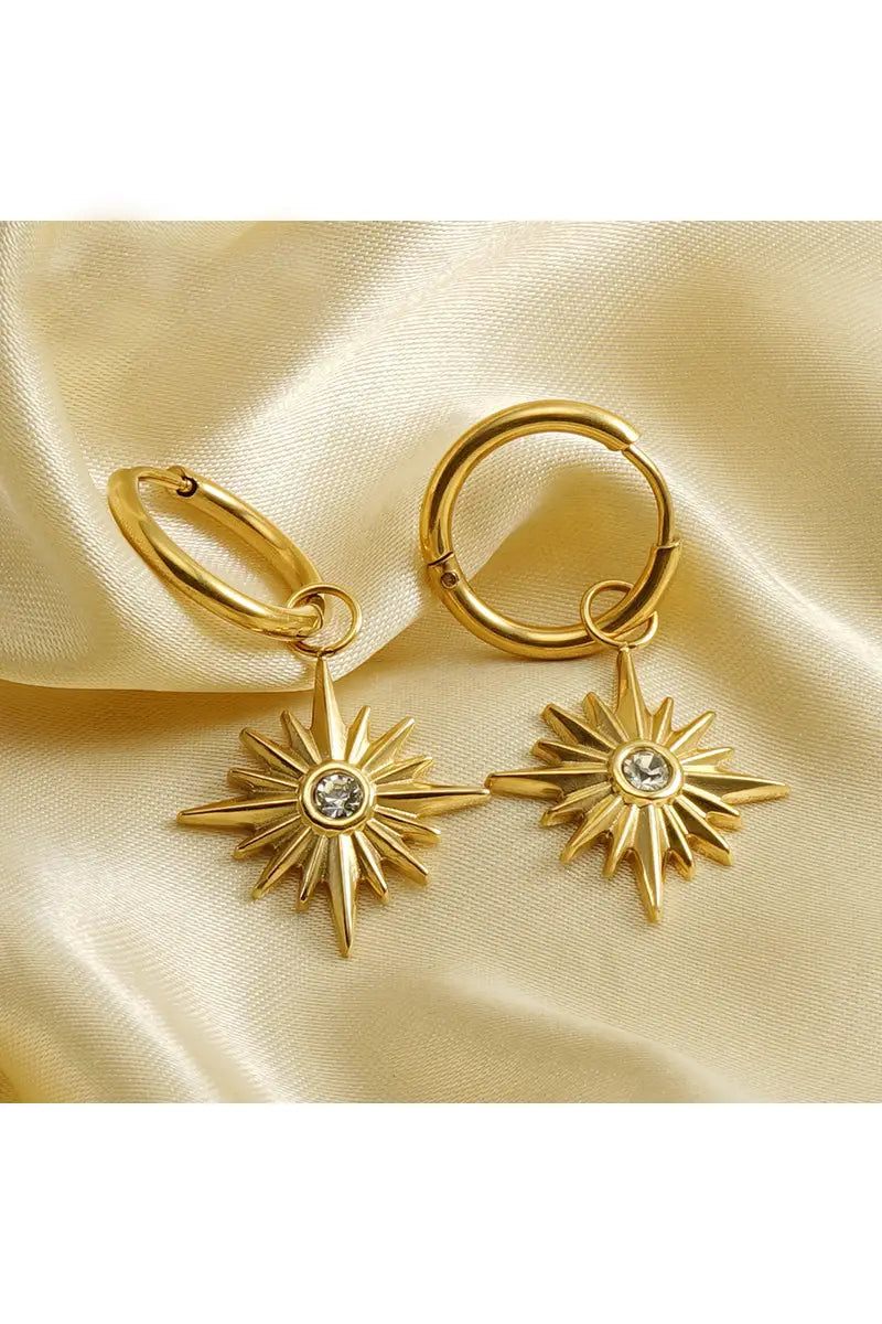 Leeaster 18K Gold Plated Earring