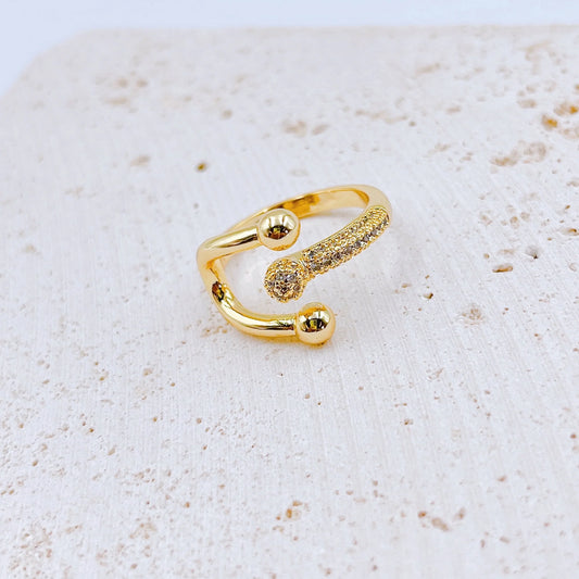 Elora Vintage Gold Ring