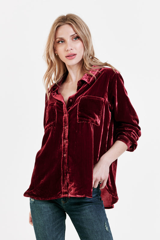 Dear John Wrenley Button Down Top