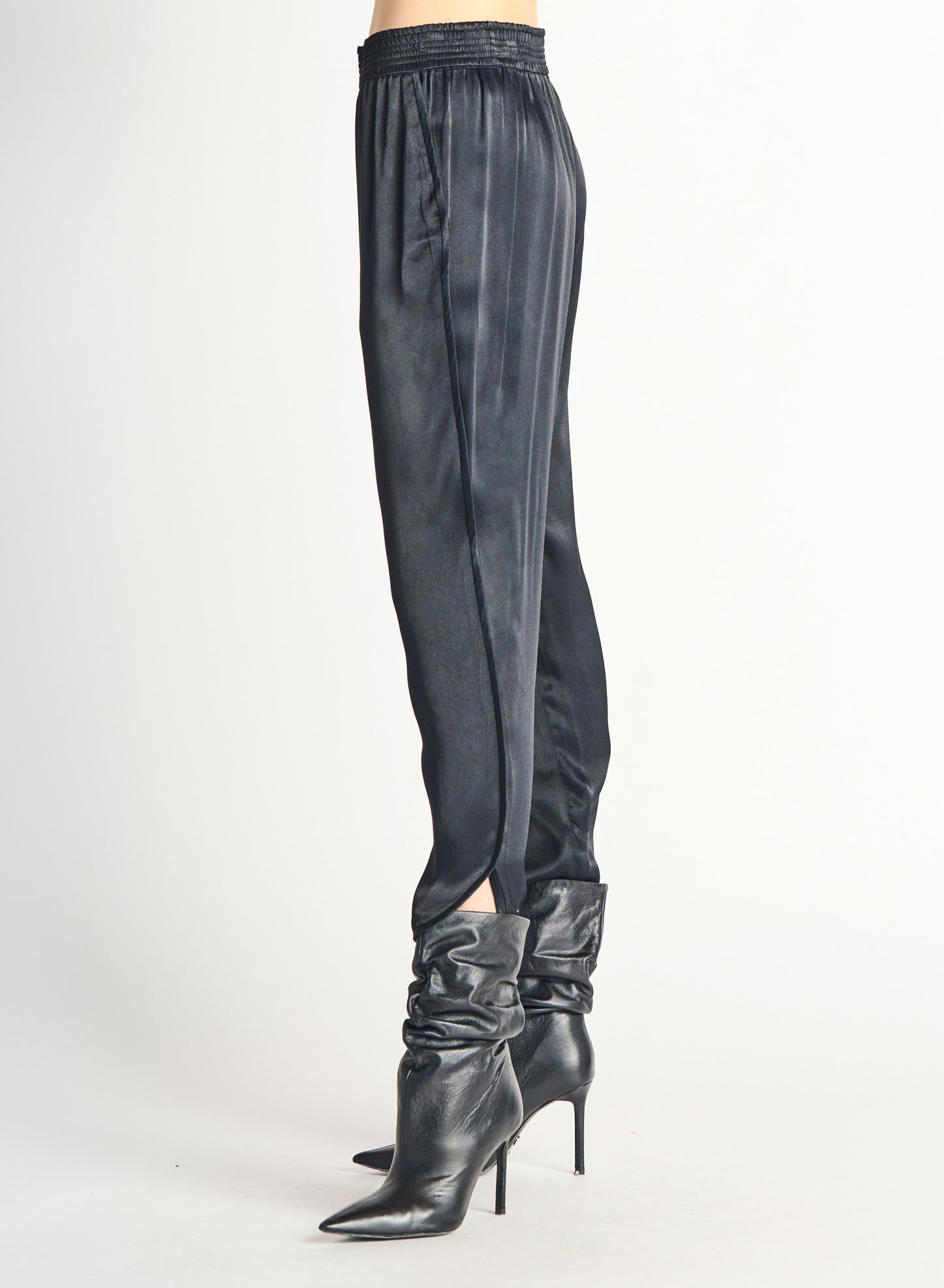 Dex Sabrina Pull On Satin Pant