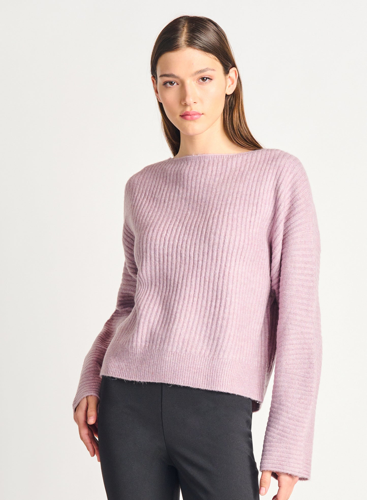 Dex Angelica Wide Ribbed Sweater