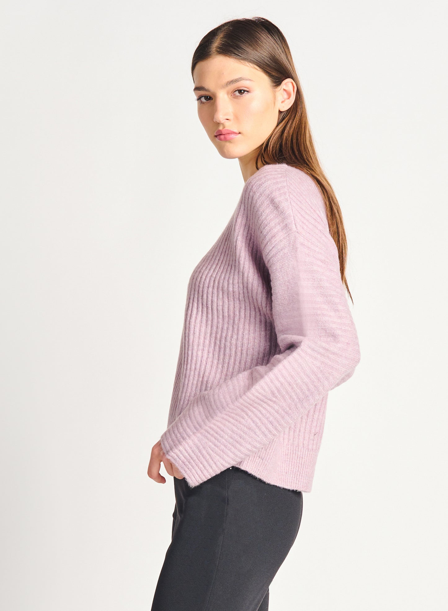 Dex Angelica Wide Ribbed Sweater