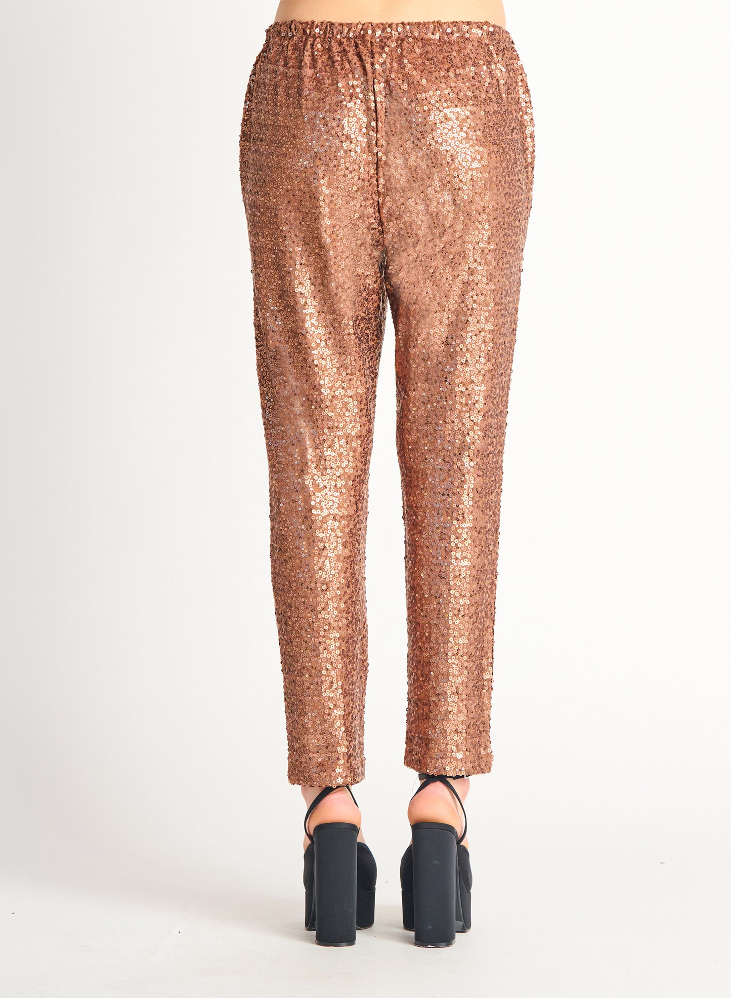 Dex Straight Hem Sequin Jogger