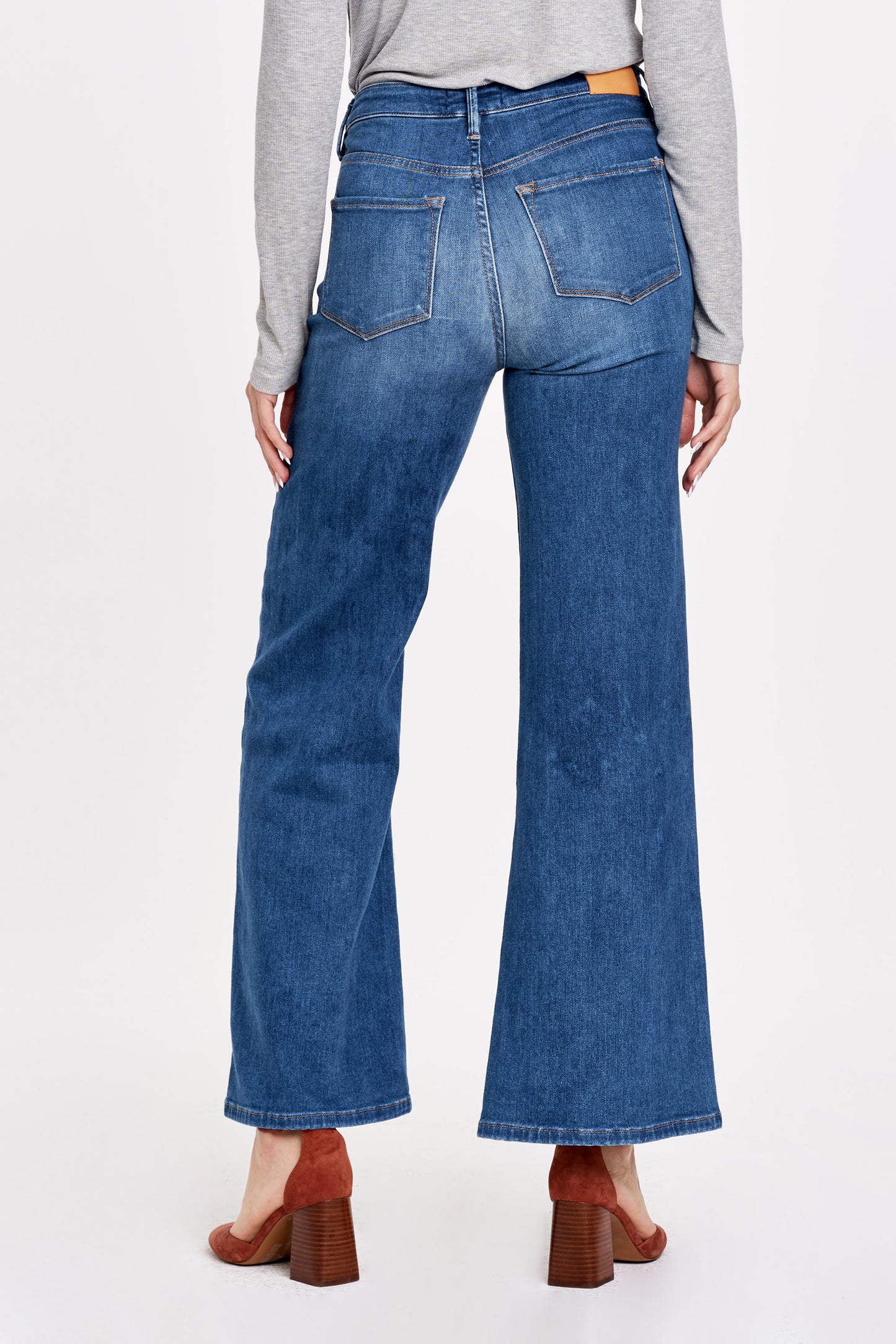 Dear John Fiona Super High Rise Wide Leg Jean